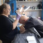 Angelique aan het werk 1